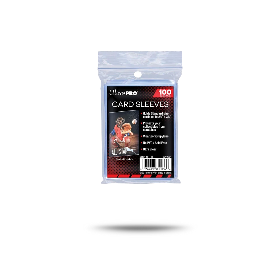 Ultra PRO Premium Card Sleeves - Pack Of 100, Standard Size, Soft Sleeves,  35 Pt