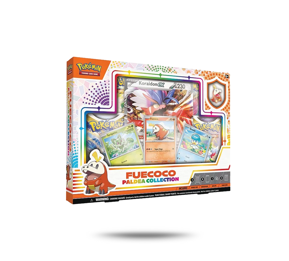 PREMIUM COLLECTION - PALDEA QUAXLY / FUECOCO / SPRIGATITO [ES] - UNSOBREMAS®