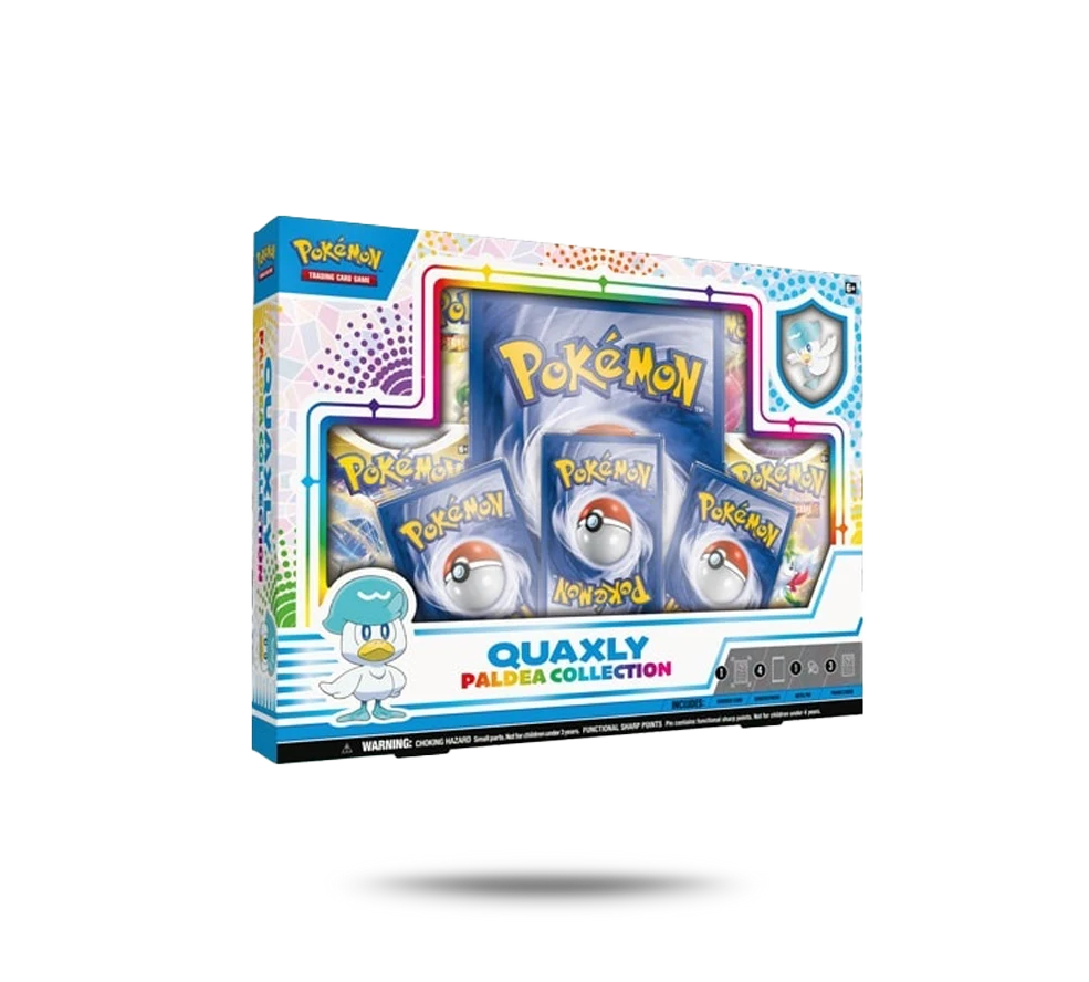 PREMIUM COLLECTION - PALDEA QUAXLY / FUECOCO / SPRIGATITO [ES] - UNSOBREMAS®