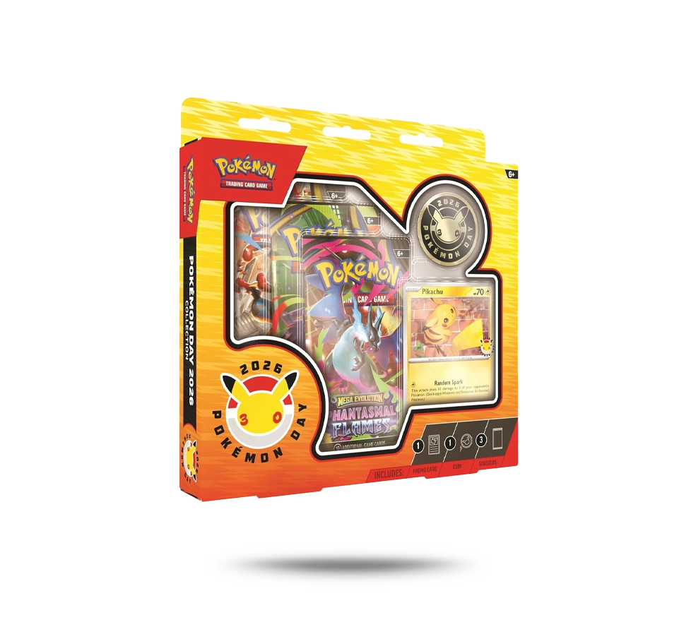 PREMIUM COLLECTION - POKÉMON DAY 2026 - UNSOBREMAS®