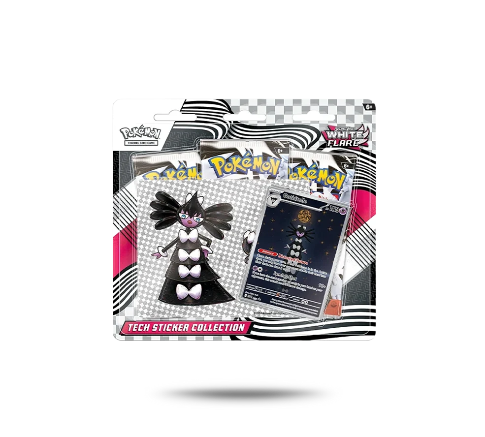 BLISTER PACK - COLECCIÓN CON PEGATINA LLAMA BLANCA [ES] - UNSOBREMAS®