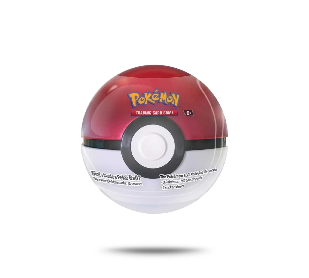 TINS - POKÉ BALL TIN (ARTE ALEATORIO) [ES] - UNSOBREMAS®