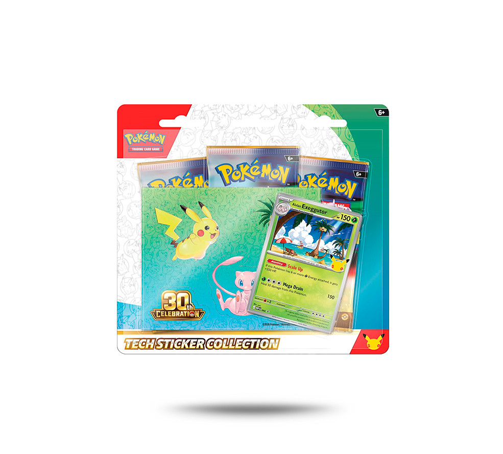 BLISTER PACK - COLECCIÓN CON PEGATINA CELEBRACIÓN 30º ANIVERSARIO [ES]
