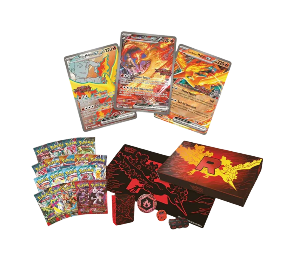 ULTRA-PREMIUM COLLECTION - TEAM ROCKET´S MOLTRES EX [EN] - UNSOBREMAS®