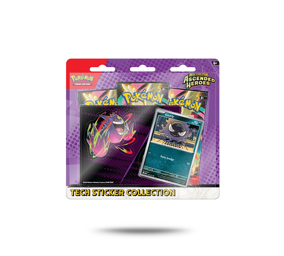 TECH STICKER COLLECTION - ASCENDED HEROES (ARTE ALEATORIO) [EN] - UNSOBREMAS®