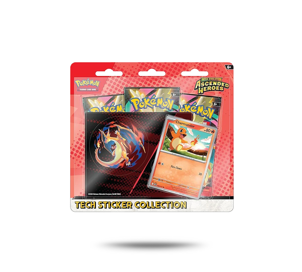 TECH STICKER COLLECTION - ASCENDED HEROES (ARTE ALEATORIO) [EN] - UNSOBREMAS®